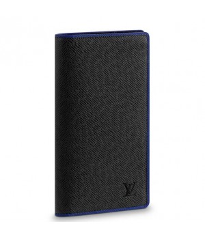 Louis Vuitton Brazza Wallet Taiga Leather M30558