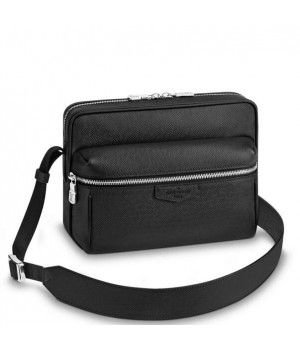 Louis Vuitton Outdoor Messenger PM Bag Taiga Leather M33435