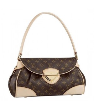 Louis Vuitton M40121 Beverly MM Shoulder Bag Monogram Canvas
