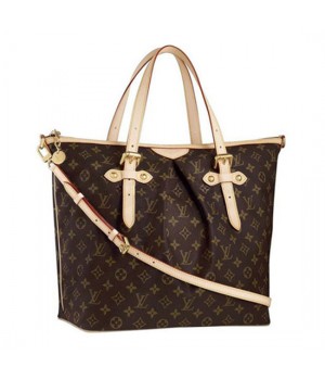 Louis Vuitton M40146 Palermo GM Shoulder Bag Monogram Canvas
