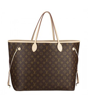 Louis Vuitton M40157 Neverfull GM Shoulder Bag Monogram Canvas