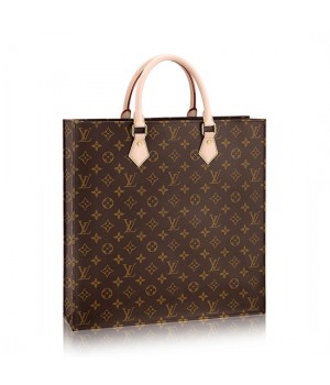 Louis Vuitton M40805 Sac Plat NM Tote Bag Monogram Canvas