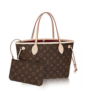 Louis Vuitton M41001 Neverfull PM Shoulder Bag Monogram Canvas