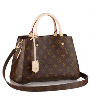 Louis Vuitton M41055 Montaigne BB Tote Bag Monogram Canvas