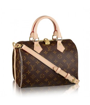 Louis Vuitton M41113 Speedy Bandouliere 25 Tote Bag Monogram Canvas
