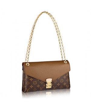 Louis Vuitton M41203 Pallas Chain Shoulder Bag Monogram Canvas