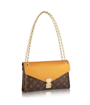 Louis Vuitton M41246 Pallas Chain Shoulder Bag Monogram Canvas