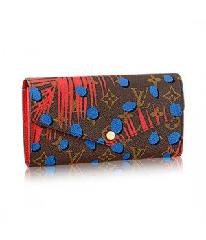 Louis Vuitton M41381 Sarah Wallet Monogram Jungle Dots