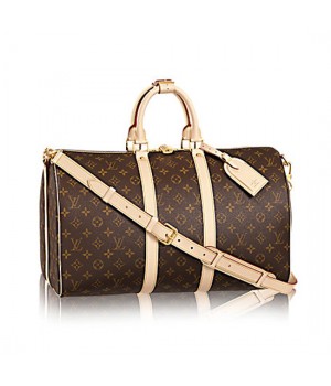 Louis Vuitton M41418 Keepall Bandouliere 45 Duffel Bag Monogram Canvas