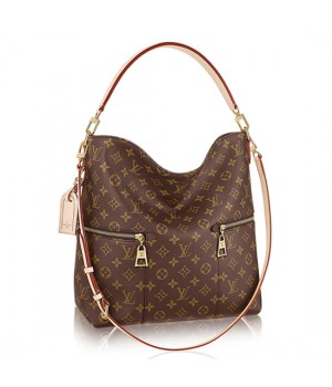 Louis Vuitton M41544 Melie Hobo Bag Monogram Canvas