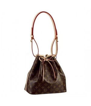 Louis Vuitton M42226 Petit Noe Shoulder Bag Monogram Canvas