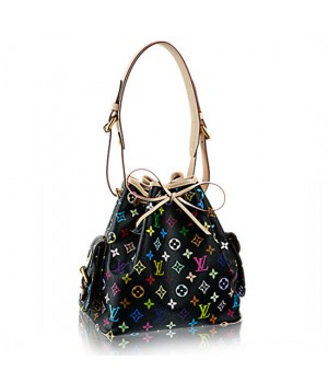 Louis Vuitton M42230 Petit Noe Shoulder Bag Monogram Multicolore Canvas