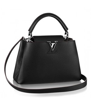 Louis Vuitton M42242 Capucines PM Tote Bag Taurillon Leather