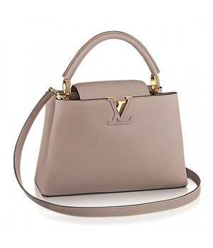 Louis Vuitton M42253 Capucines PM Tote Bag Taurillon Leather