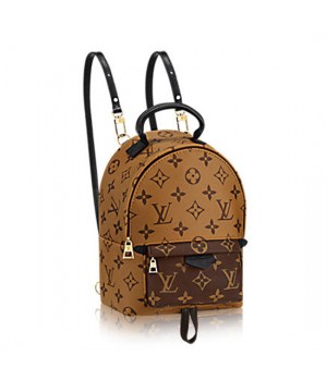 Louis Vuitton M42411 Palm Springs Backpack Mini Monogram Canvas