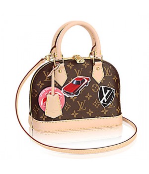 Louis Vuitton M43230 Alma BB Tote Bag Monogram Canvas