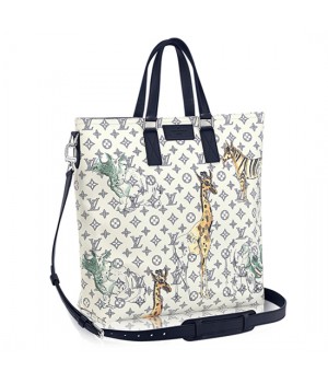 Louis Vuitton M43295 Tote NS Briefcase Monogram Canvas