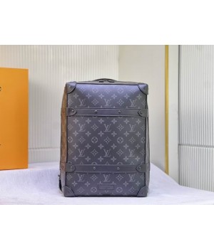 Louis Vuitton Monogram Canvas Soft Trunk Backpack PM M44752 36x28x14cm ss1