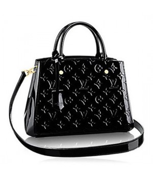 Louis Vuitton M50171 Montaigne BB Tote Bag Monogram Vernis