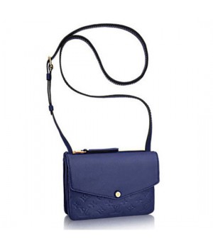 Louis Vuitton M50262 Twice Crossbody Bag Monogram Empreinte Leather