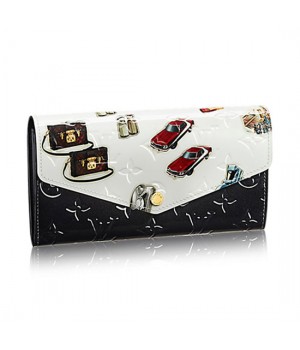 Louis Vuitton M50371 Sarah Wallet Monogram Vernis