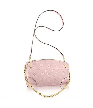 Louis Vuitton M50410 Santa Monica Clutch Crossbody Bag Monogram Vernis