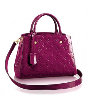Louis Vuitton M50581 Montaigne BB Tote Bag Monogram Vernis