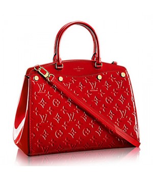 Louis Vuitton M50596 Brea MM Tote Bag Monogram Vernis