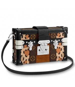 Louis Vuitton Petite Malle Bag Leopard Print M51480
