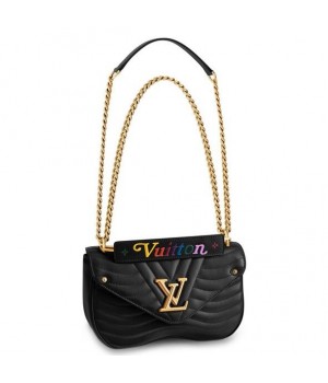 Louis Vuitton Black New Wave Chain Bag MM M51498