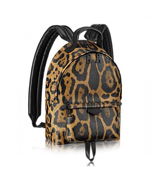 Louis Vuitton M52020 Palm Springs Backpack PM Wild Animal Printed Canvas