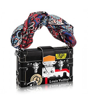 Louis Vuitton M52051 Petite Malle Crossbody Bag Epi Leather