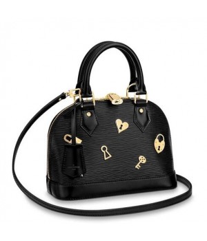 Louis Vuitton Alma BB Bag Love Lock M52884