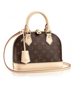 Louis Vuitton M53152 Alma BB Tote Bag Monogram Canvas