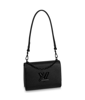 Louis Vuitton Twist MM All Black Epi M53236