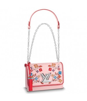 Louis Vuitton Twist MM Bag Monogram Flower Motif M53527