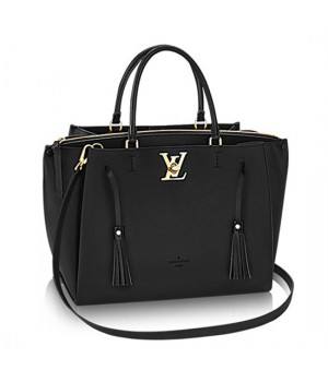Louis Vuitton M54569 Lockmeto Tote Bag Soft Calf Leather