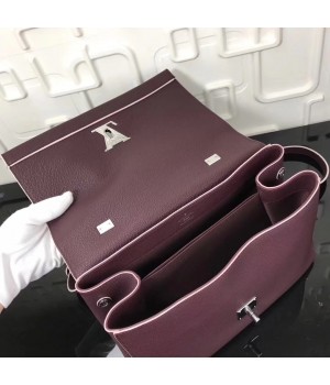 Louis Vuitton Prune Lockme II Bag M54674