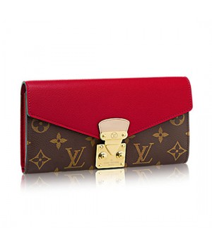 Louis Vuitton M58414 Pallas Wallet Monogram Canvas