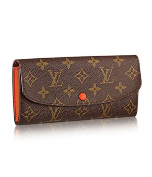 Louis Vuitton M60696 Emilie Wallet Monogram Canvas