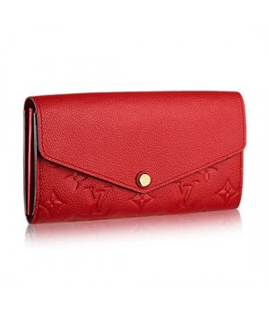 Louis Vuitton M61181 Sarah Wallet Monogram Empreinte Leather