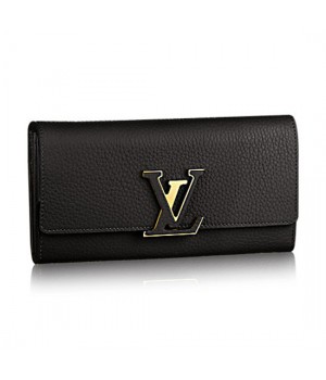 Louis Vuitton M61248 Capucines Wallet Taurillon Leather