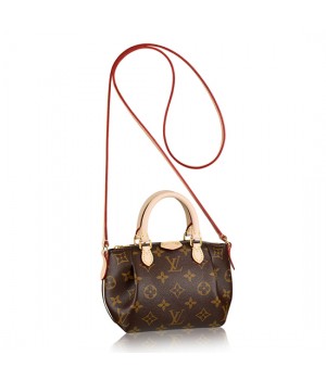 Louis Vuitton M61253 Nano Turenne Crossbody Bag Monogram Canvas