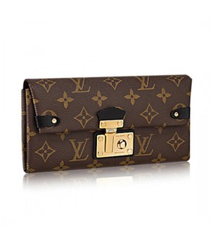 Louis Vuitton M61499 Triangle Chain Wallet Monogram Canvas