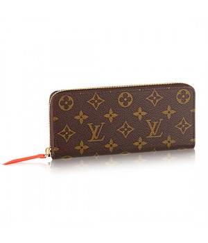 Louis Vuitton M61536 Clemence Wallet Monogram Canvas