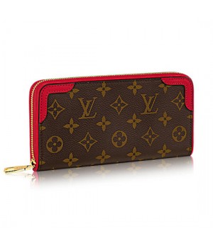 Louis Vuitton M61854 Zippy Wallet Retiro Monogram Canvas