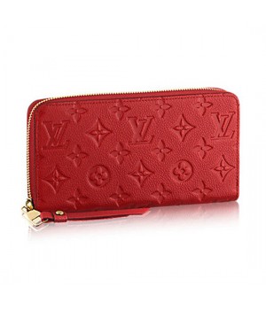 Louis Vuitton M61865 Zippy Wallet Monogram Empreinte Leather