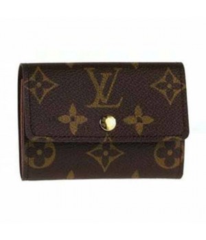 Louis Vuitton M61930 Flat Coin Purse Monogram Canvas