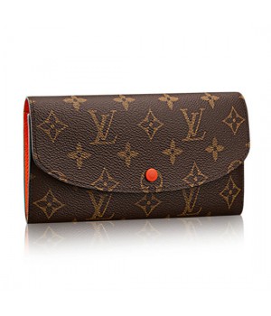 Louis Vuitton M62011 Emilie Wallet Monogram Canvas