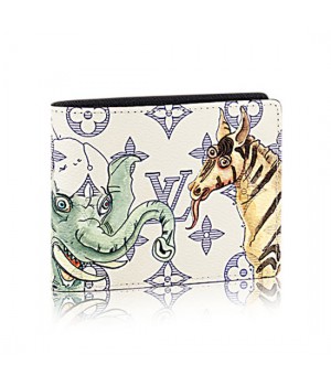 Louis Vuitton M62607 Multiple Wallet Monogram Canvas